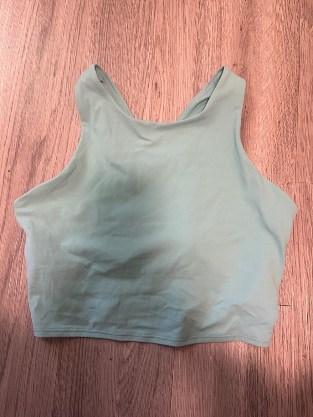 Women’s Athleta Conscious Crop High-Neck Crop Tank Top - Navy, Red, Mint - Picture 8 of 10